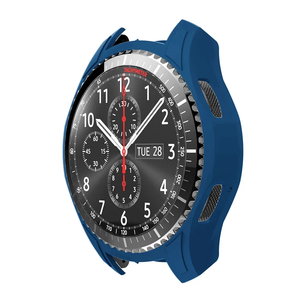 Силиконовый защитный чехол для часов samsung Galaxy gear S3 frontier R760 защитный чехол для часов