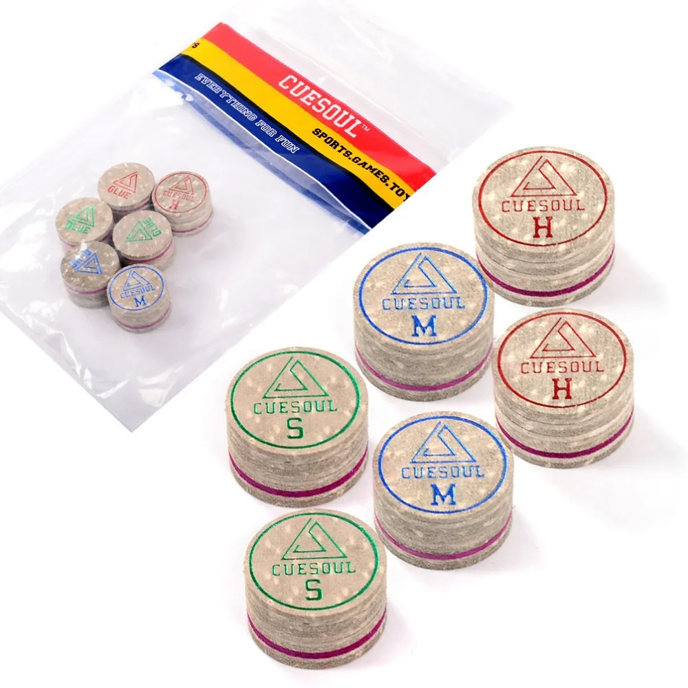 CUESOUL CSPCT012 микс Hardness14mm 10 Слои Японии вторичная кожа свиньи и наконечники для