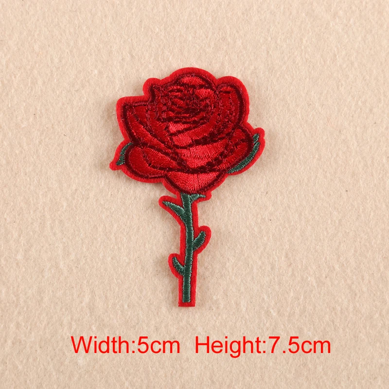 1 шт. розы серии вышитые клеевые заплатки для одежды одежда аппликация аксессуар