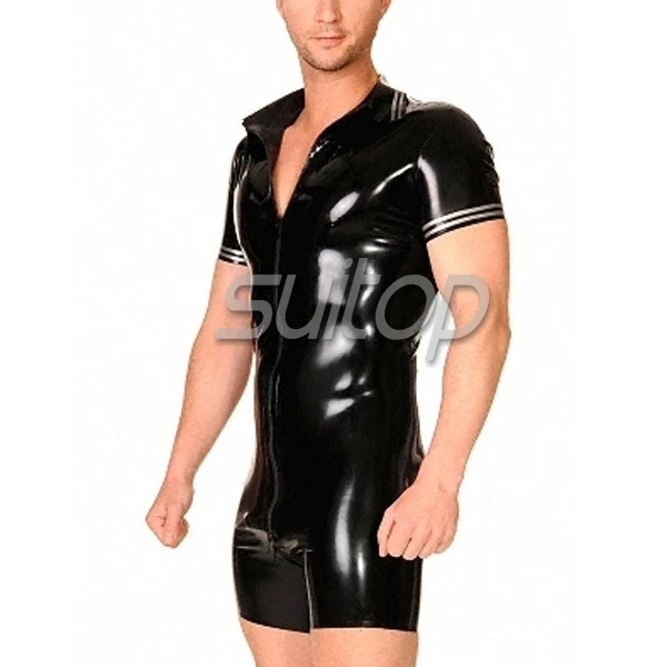 Латексная Спортивная одежда для мужчин из натурального каучука|sportwear| |