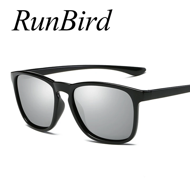 Солнечные очки RunBird 1129R Мужские поляризационные модные с улучшенным светом