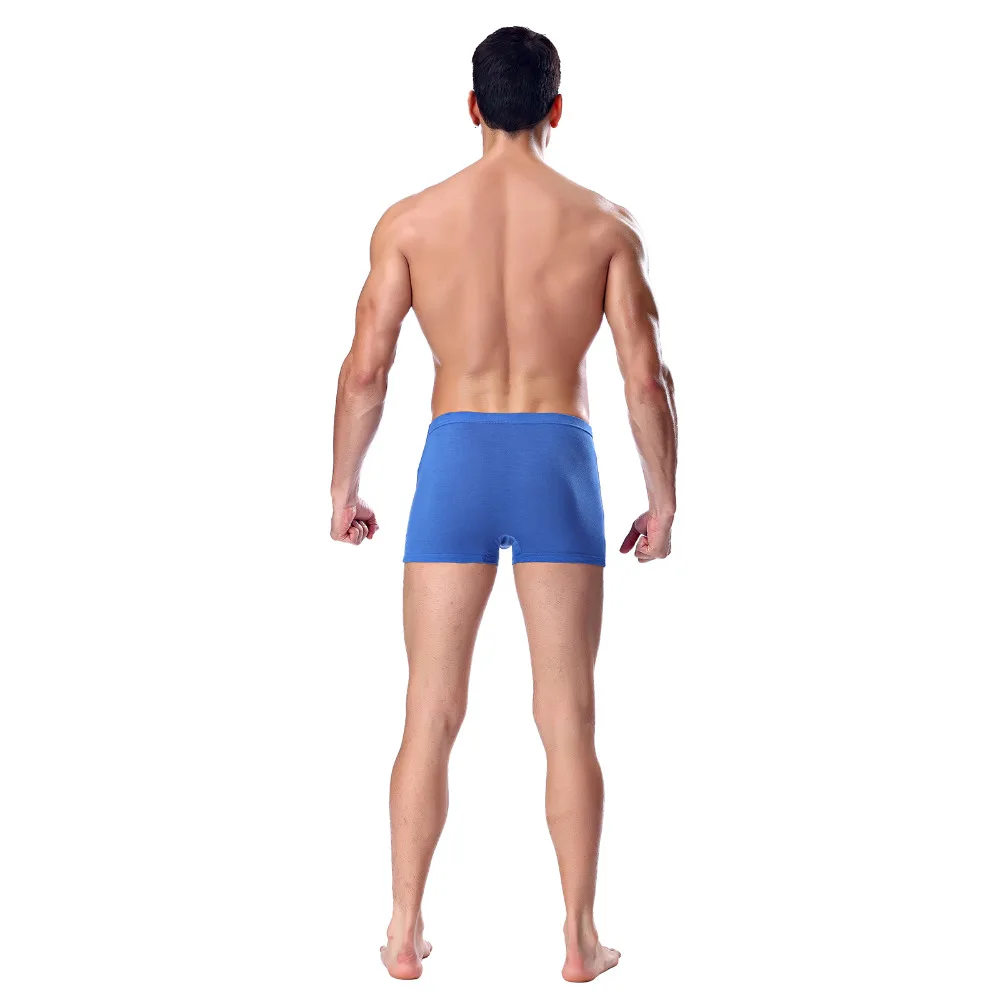 6 шт. мужские трусы модал Для мужчин нижнее белье боксеры дышащий Человек Боксер