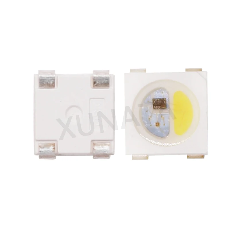 Черный/белый RGB SK6812 RGB/RGBW/WWA 5050 SMD индивидуально адресуемый светодиодный чип пикселей светодиодный чип