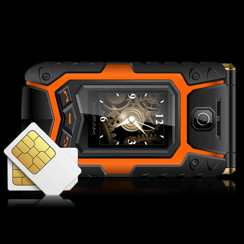 Телефон mafam Rover X9 Dual Экран SIM один ключ ответа на вызов долгого ожидания Сенсорный