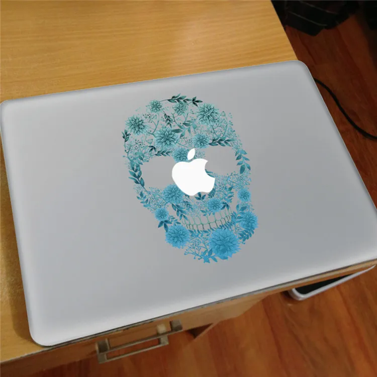 Виниловая наклейка для ноутбука стикер сделай сам Macbook Pro Air 11 13 15 дюймов голубая