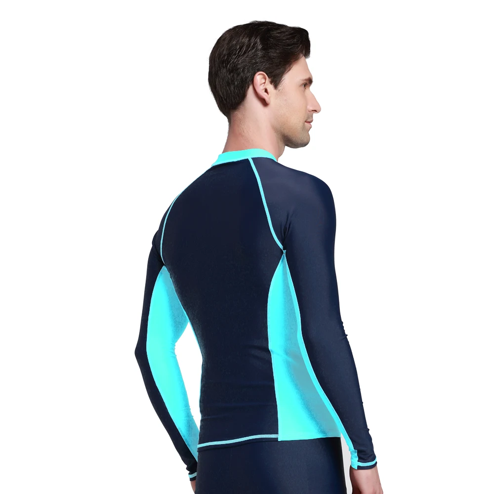 SBART купальники топы плавательные рубашки для мужчин и женщин солнцезащитный