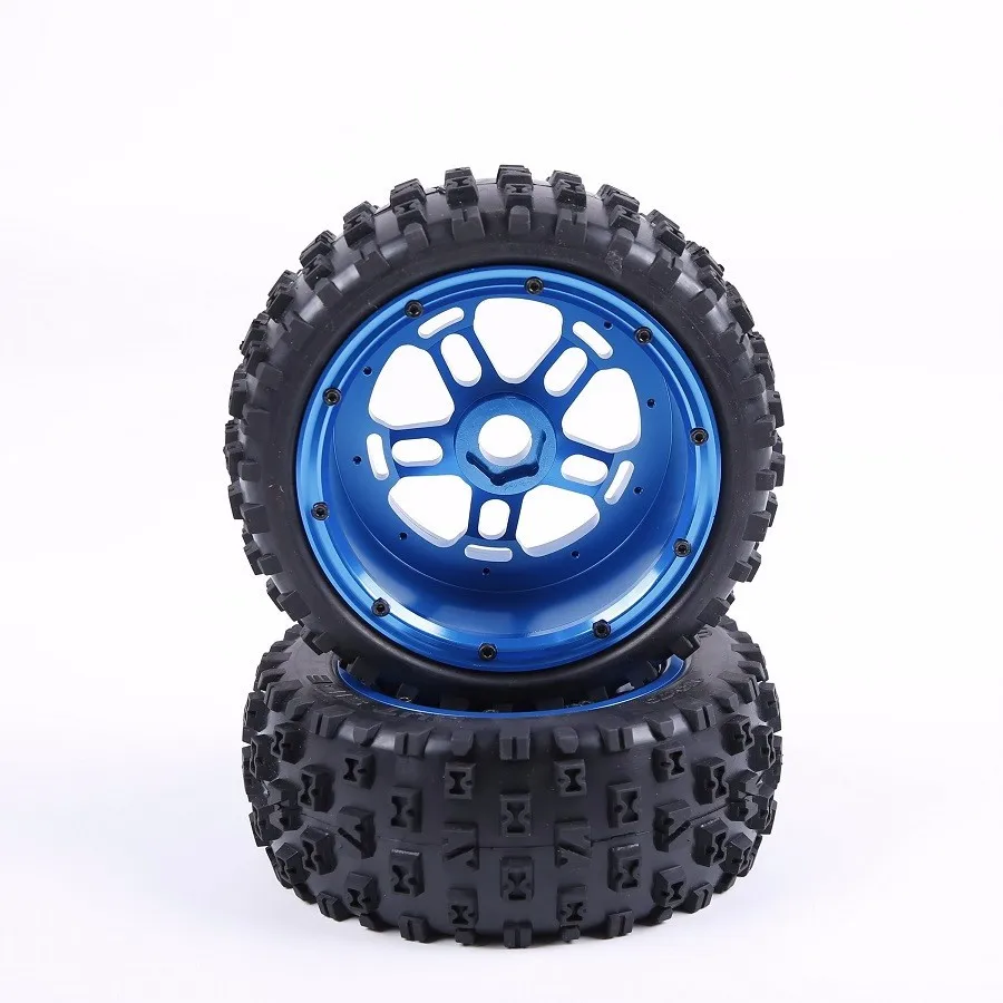 1/5 rc грузовик запасные части Losi 5ive-T 5 T Rovan LT км X2 сплава для центрального движения колеса с ногтей шин