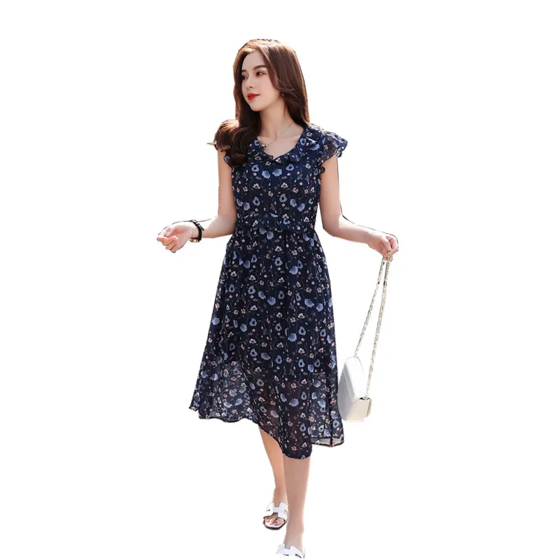 2019 Новое Фирменное летнее платье для детей беременных милые женские Цветочный