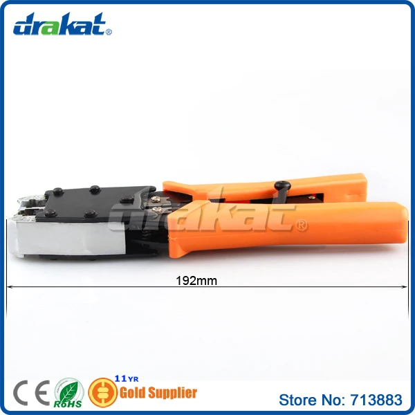 Сетевой кабель щипцы RJ45 RJ11 8 P/6 P разъем | Компьютеры и офис