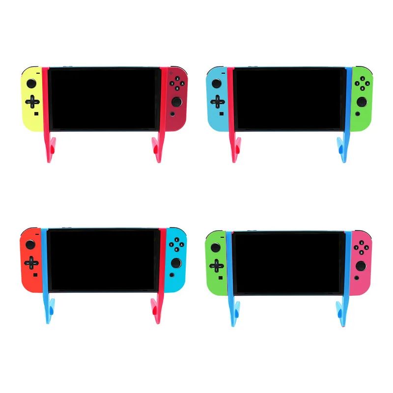 

DIY Game Accessories L Shape Creative Portable Holder for Switch NS Host ABS Plastic Colorful Game Machine Cooling Bracket Stand