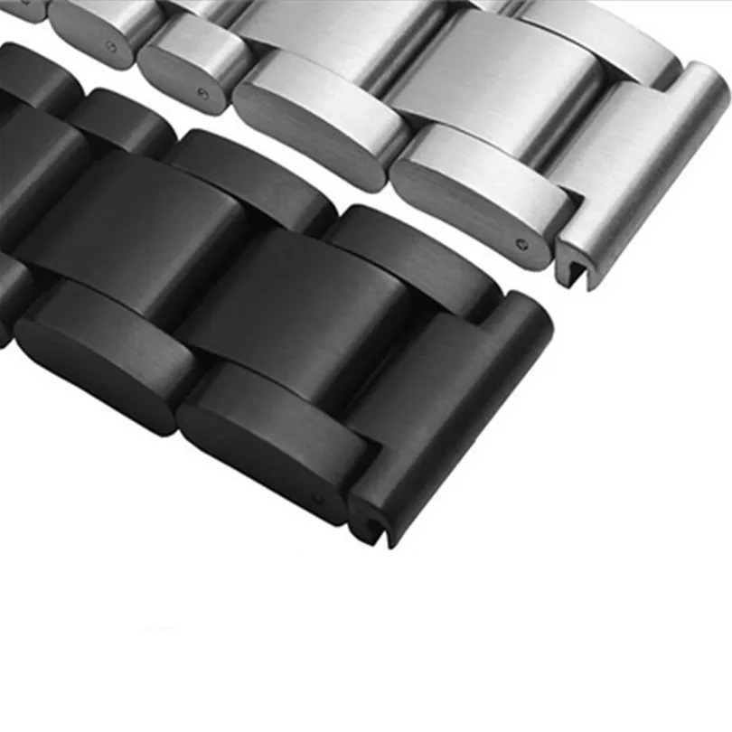 22mm 24mm 26 mm Solid stainless steel watchband stainless steel bracelet watches Strap Accessories + Tool