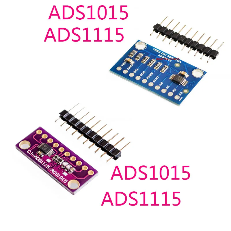 16 бит IEC ADS1115 ADS1015 модуль ADC 4 канала с Pro усилителем усиления RPi