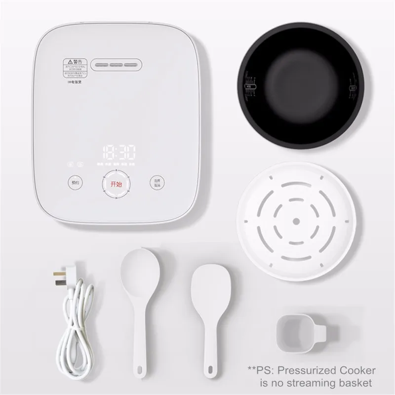 Xiaomi Mijia IH умная электрическая рисоварка 3л сплав чугун IH нагрев скороварка для кухни приложение WiFi управление