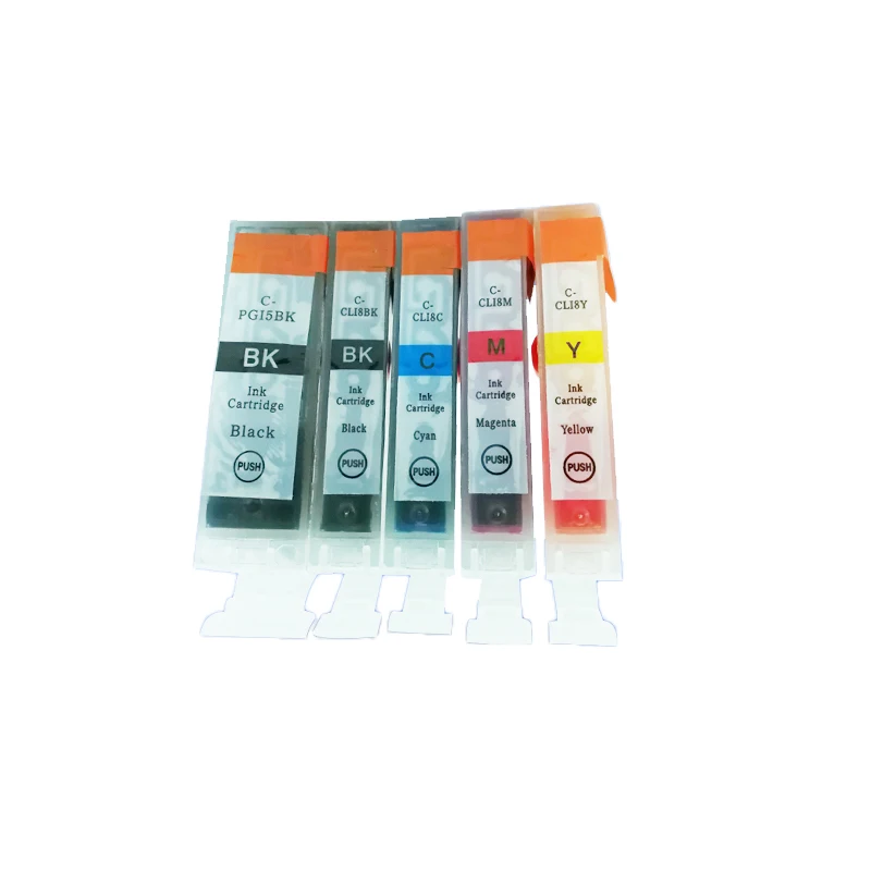 10 шт. совместимый картридж PGI5 CLI8 для принтеров Canon PIXMA IP4300 IP4500 IP4500X IP5200 IP5200R IP5300 MP500