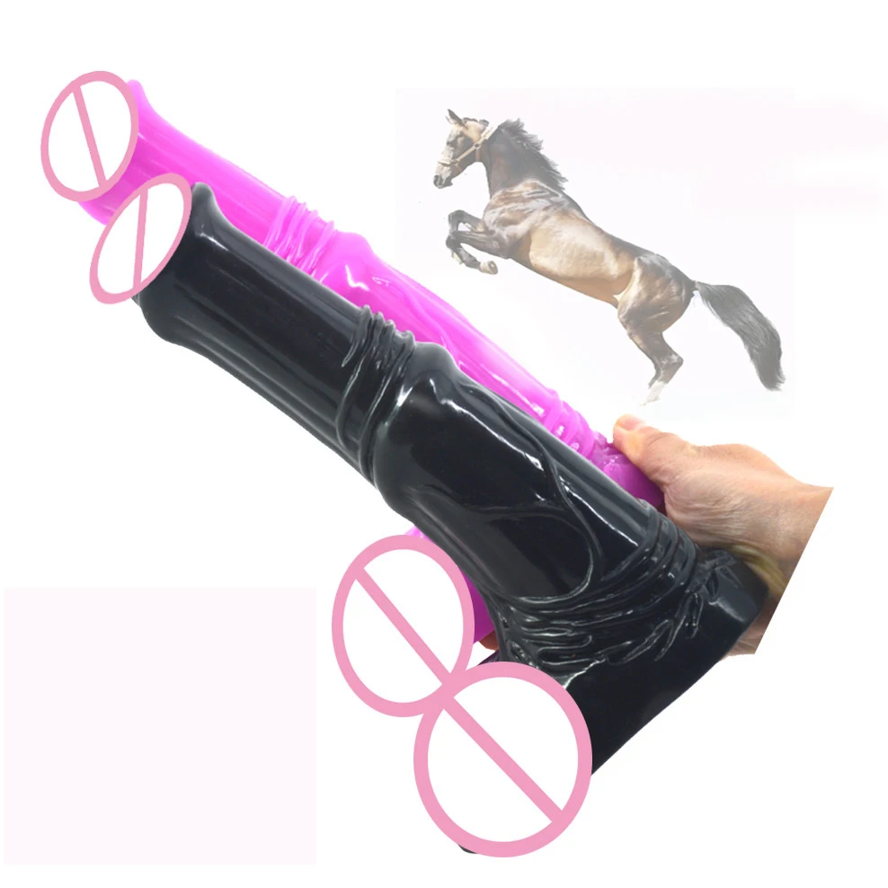 Фаллоимитатор FAAK с большими животными осликом тусклый фаллоимитатор для