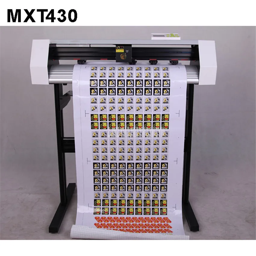 

MXT430 38cm Width Camera Automatic Positioning 3M Reflective Film Contour Cutting Plotter Machine Sticker Label Plotter