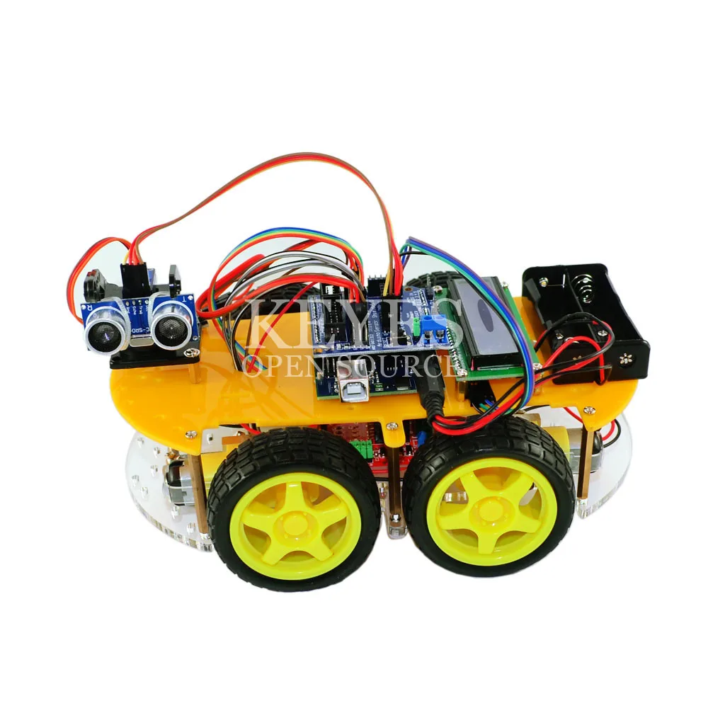 Многофункциональный робот Car Kit Bluetooth шасси костюм отслеживание совместим UNO R3 DIY RC