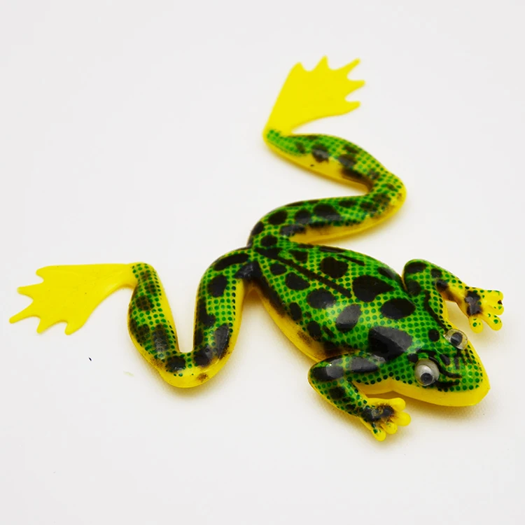 

3D Design Soft Fishing Lure 4cm/4g Frog lures Swimbait For Blackfish