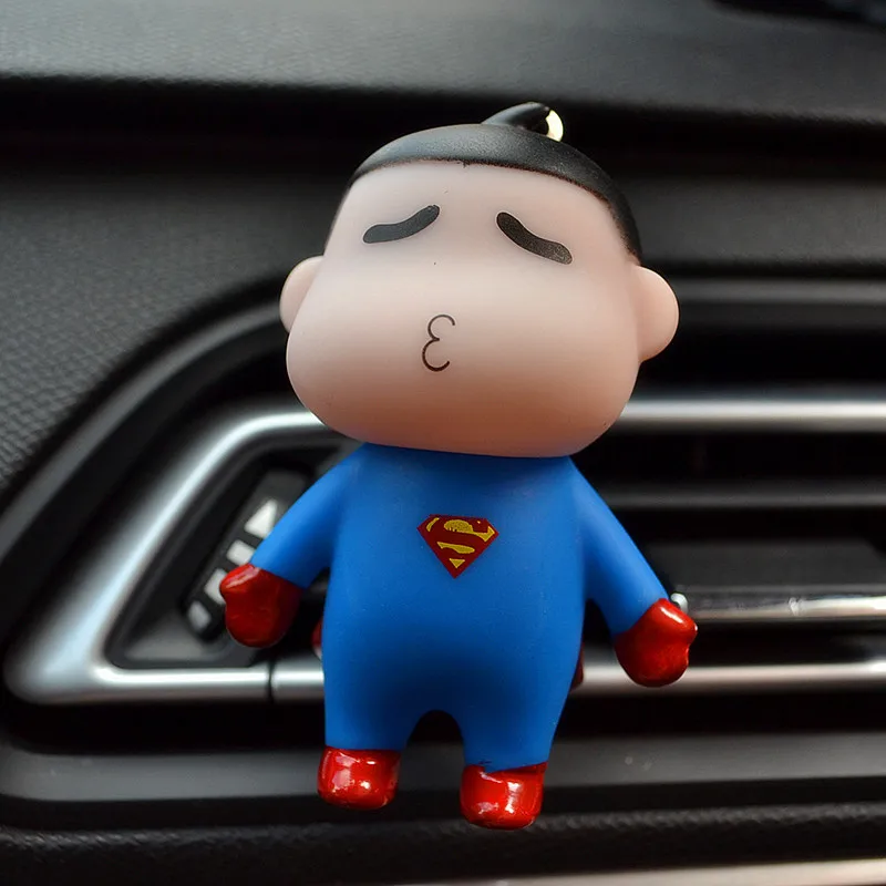 Superman Автомобильный освежитель воздуха автомобильный парфюм мстители супергерой зажим для ароматерапии диффузор освежитель воздуха в автомобиле аксессуары - Название цвета: Superman