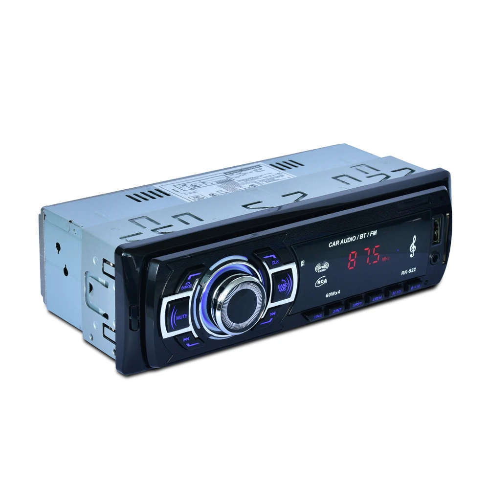 HEVXM 12V Bluetooth автомобильное радио 1 DIN Авторадио AUX IN MP3 FM/USB/Радио дистанционное