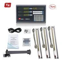 complete 3 axis dro kitunitset digital readout with 3 pcs 5u linear scalesencodersensor dimensions for millinglathe