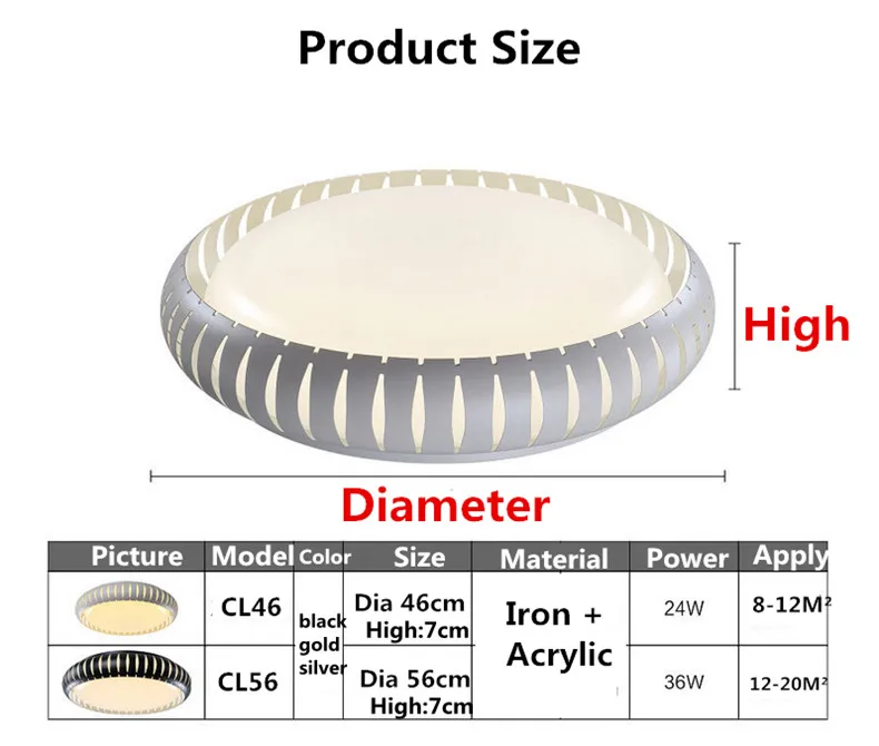 СИД затемняя тонер спальня потолочный светильник минималистский атмосфера