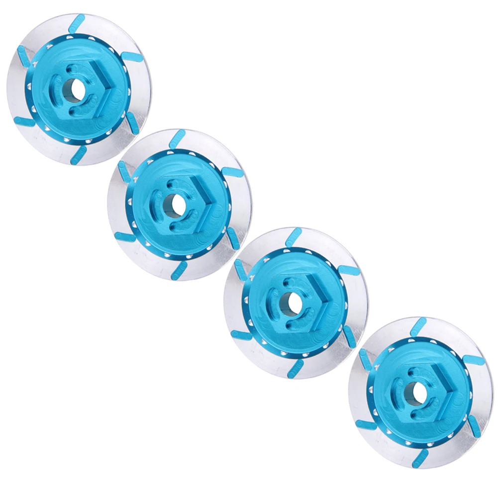 4 шт. синий алюминиевый тормозной диск адаптер для колеса 1:10 HSP HPI RC автомобиль