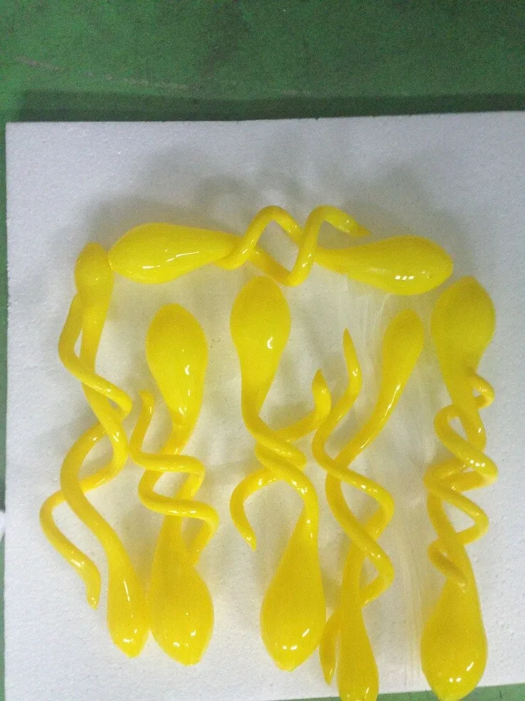 Золотая люстра из муранского стекла светодиодный Люстра сделай сам для