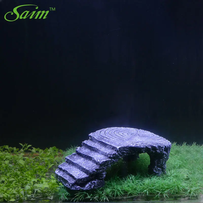 Saim для домашних животных черепаха сухая платформа скалолазания амфибия