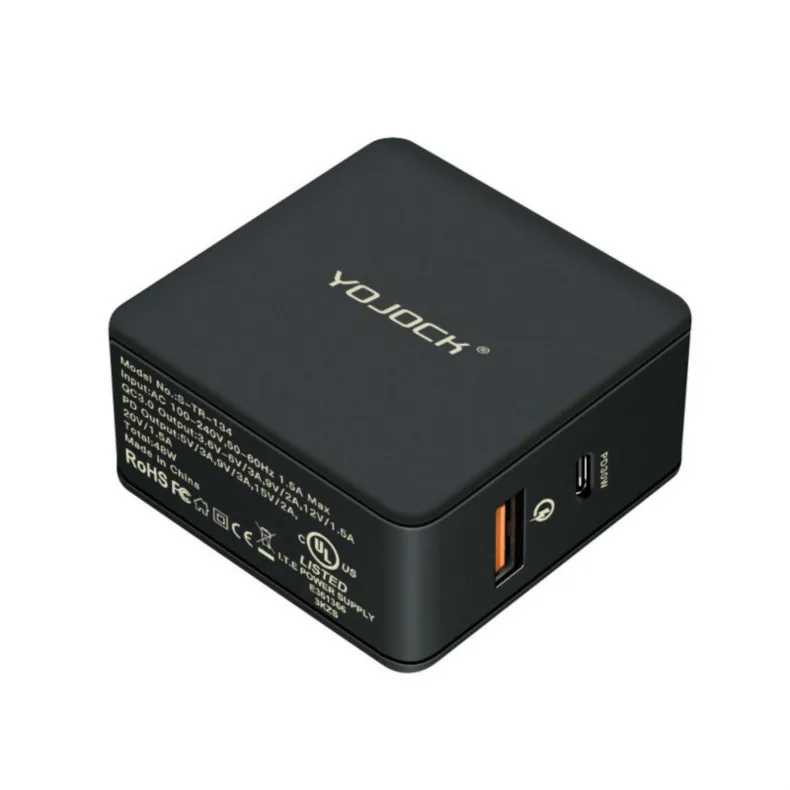 Yojock 48 Вт USB PD зарядное устройство быстрое зарядное устройство Тип C питания быстрая зарядка 3,0 адаптер дорожное настенное зарядное устройство s для iPhone X Xiaomi