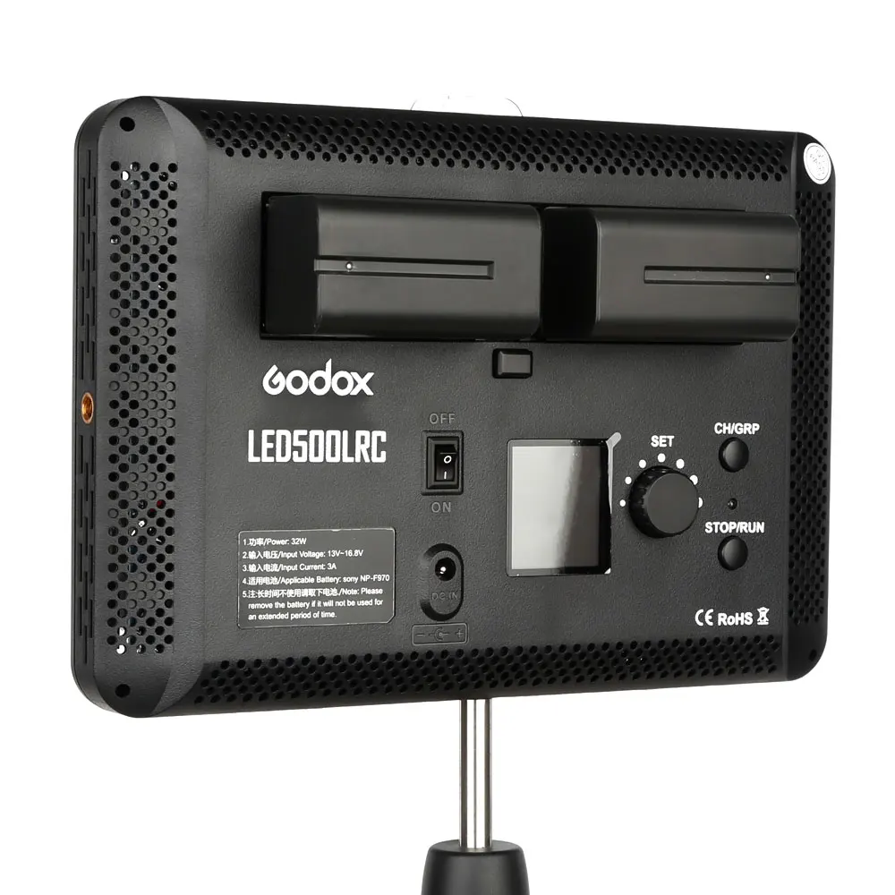 Свободная светодиодная вспышка speedgodox 3X светодиодный 500LRC 3300 5600K светильник