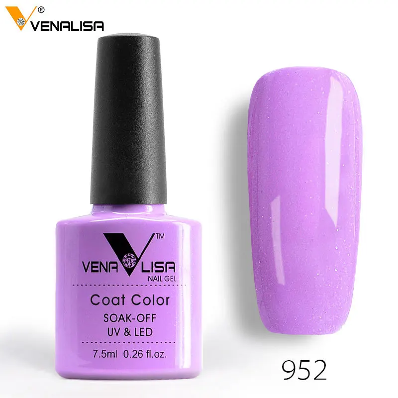 Venalisa Мода Bling 7,5 мл замачиваемый УФ гель лак для ногтей косметика для дизайна ногтей маникюр ногтей гель лак Shellak лак для ногтей - Цвет: 952