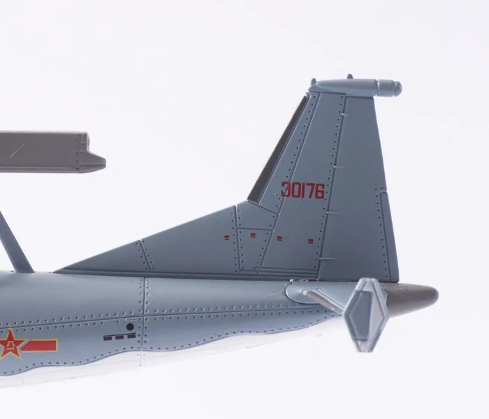 1/200 масштаб военная модель игрушки Китай KJ200 AWACS самолет литой металлический самолет модель игрушки для сбора, подарка, украшения