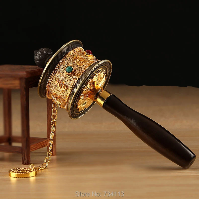 Молитвенное колесо тибетский буддизм буддистские мероприятия будда портативная