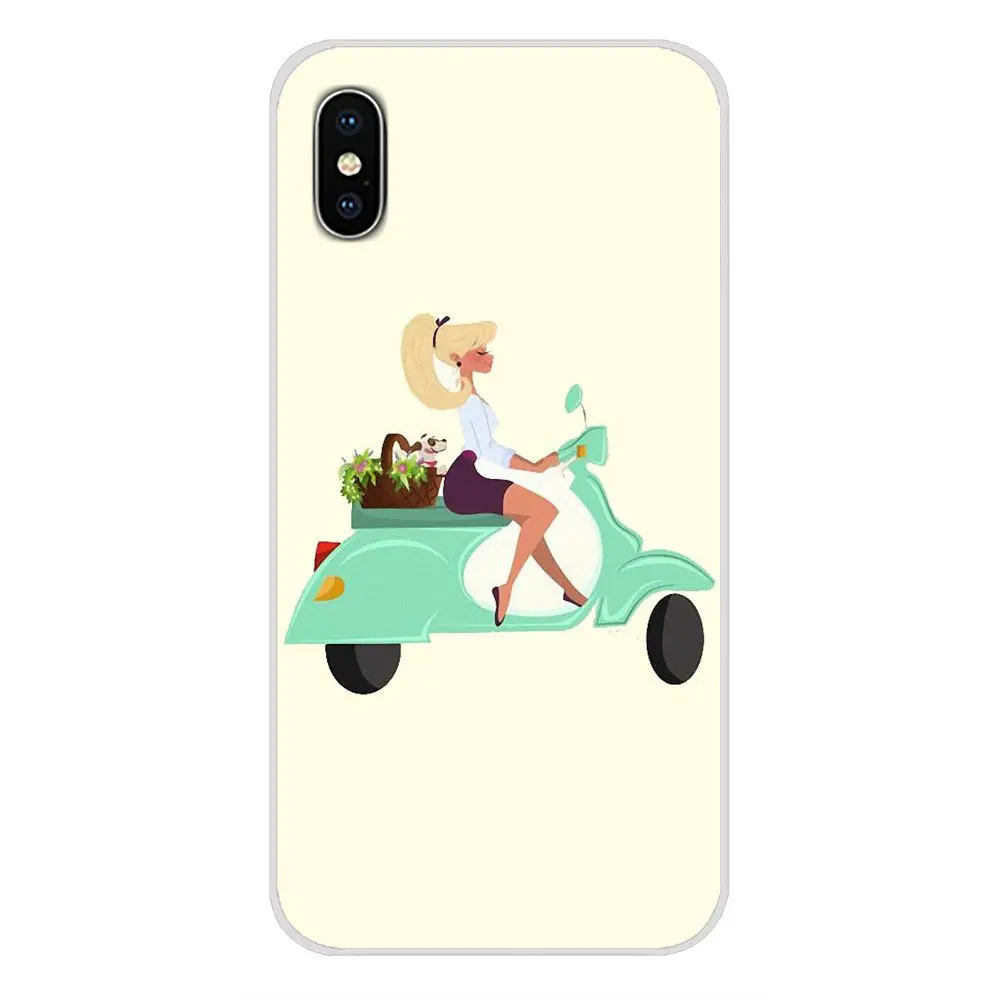 Аксессуары для телефона Чехлы vespa скутер способный преодолевать Броды LG G3 G4 мини
