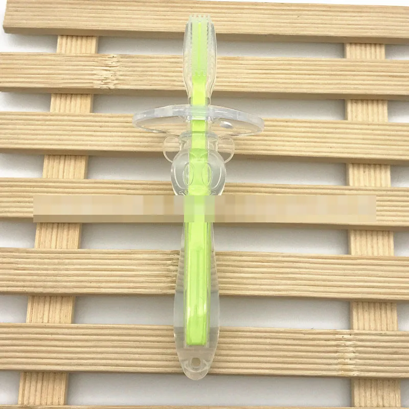 Горячая Распродажа Детская Мягкая зубная щетка для волос силиконовая