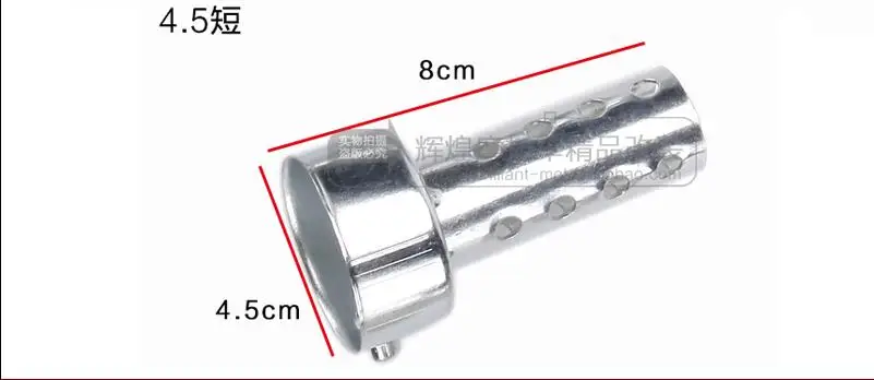 45mm short Скорость скорпион мотоцикл части 48 мм 51 мм 60 мм akrapovic Yoshimura выхлопной трубы Dbkiller для r1 r3 ktm ect crf230 z800 выхлопной трубы - Цвет: 45mm short