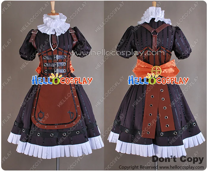 Алиса Безумие возвращает Steam Косплей Костюм Платье H008|cosplay costume|alice madness returnsalice |