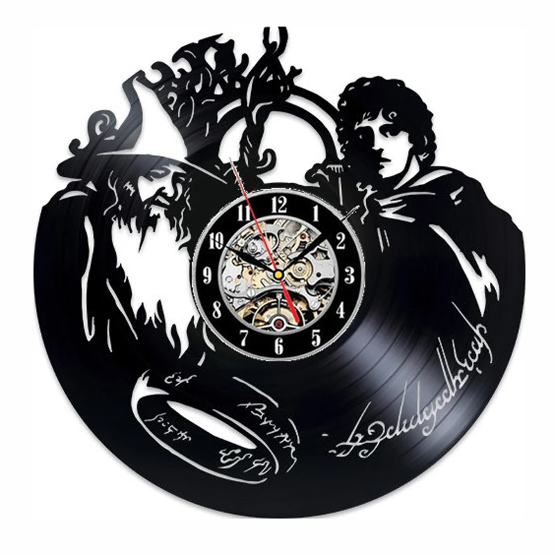 2019 Новое поступление настенные часы с изображением Властелина Колец