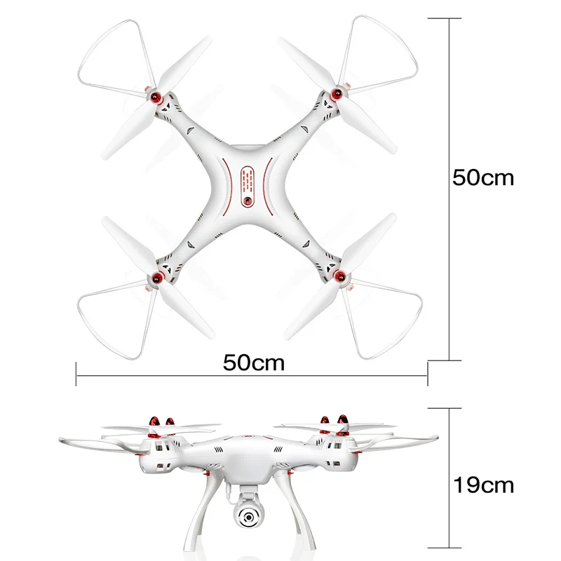 SYMA Official с HD камерой X8SC RC Дрон 2MP 4CH пульт дистанционного управления вертолет