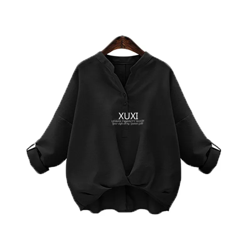 XUXI женские мягкие хлопковые топы свободная летняя Осенняя уличная одежда