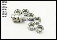 10pcslot 304 stainless steel s689zz s689 zz 9x17x5mm thin wall deep groove ball bearing mini ball bearing brand new