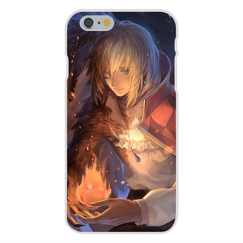 Aj18 Howl Moving Castle Аниме Арт Illust для Samsung Galaxy Note 5 8 9 S3 S4 S5 S6 S7 S8 S9 S10 mini Edge Plus Lite | Мобильные