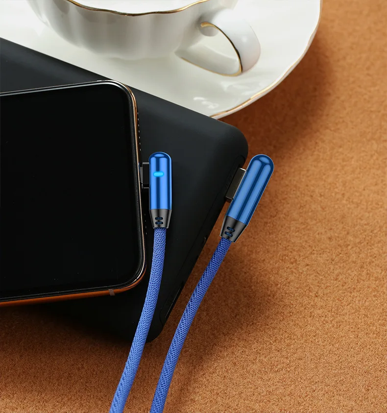 Type C Micro USB 90 градусов быстрая зарядка usb c кабель type-c кабель для передачи данных USB-C для samsung S8 S9 Note 8 нагнетатель для huawei P20