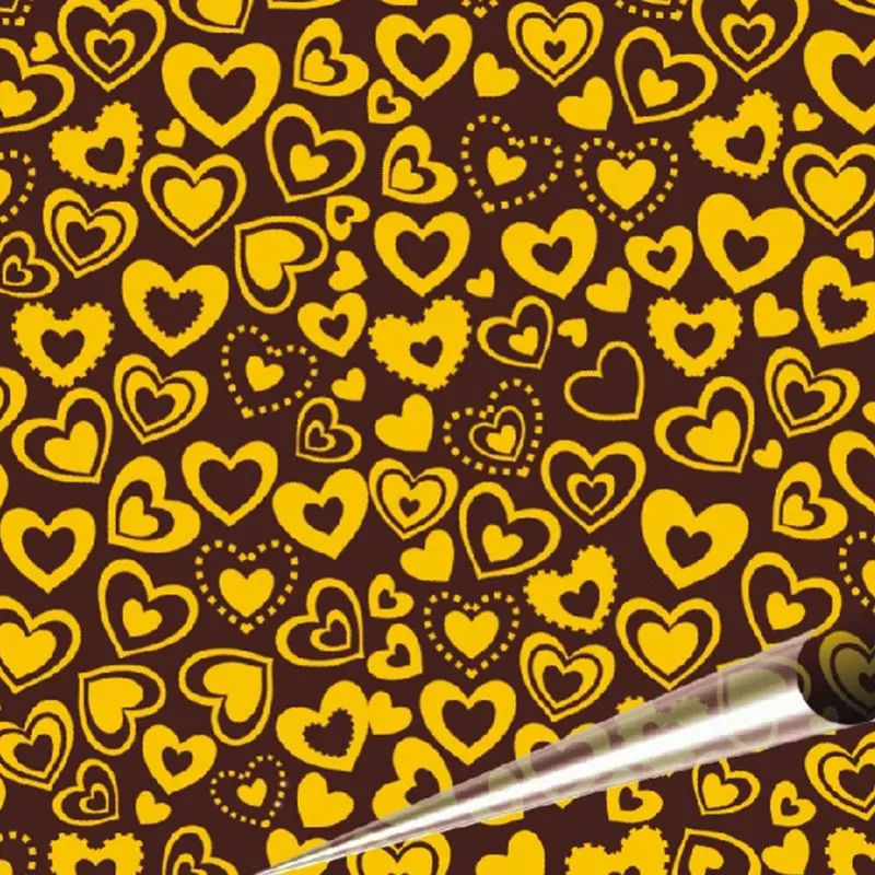 Шоколадная форма для леденцов тортов новый дизайн 4 цвета|chocolate transfer sheet|transfer