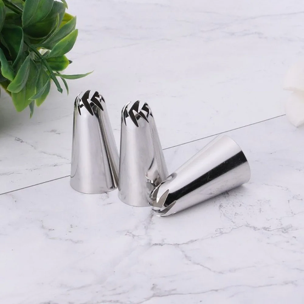 1 шт русский тюльпан глазури трубопроводов сопла из нержавеющей стали цветок