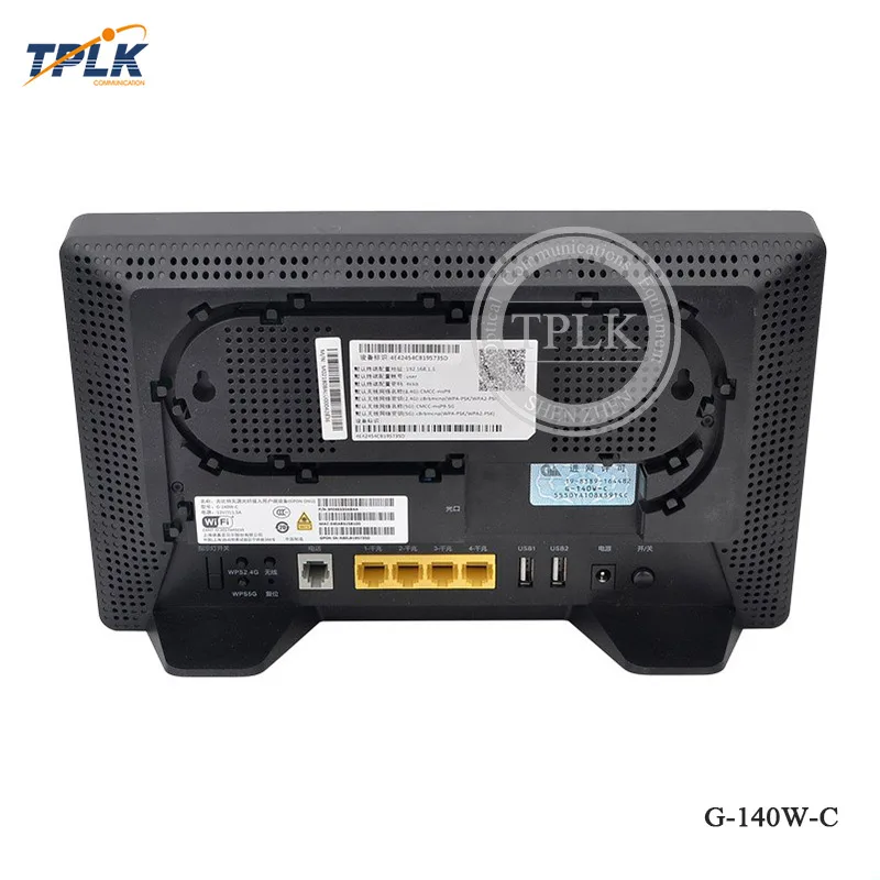 Б/у Alcatel lucent G-140W-C GPON ONU ONT английская/китайская версия с 4GE+ 2USB+ 1tel портами, 2,4G/5G двухдиапазонный WiFi Лучшая цена