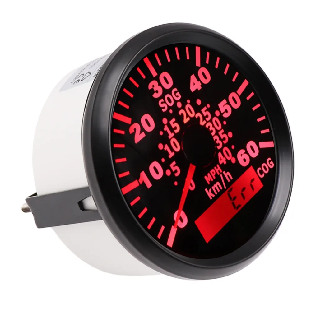

85mm Car GPS Speedometer 60 Km/h 40 MPH Speedometer with Backlight Fit Universal Marine Car 9~32V for BMW E60 Passat B6