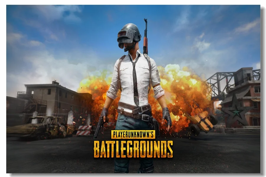 Настенная роспись на заказ постер Battlegrounds игрок Unknown's настенные наклейки PUBG