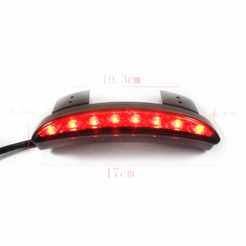 

Motorcycle Fender Edge LED Brake Rear Tail Light For Harley Sportster 883 1200 XL883N XL1200N XL1200V XL1200X 2004 - 2013 05 06